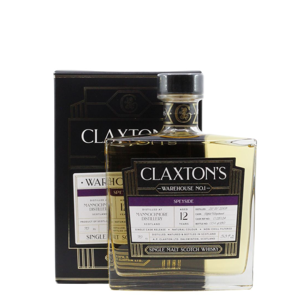 Mannochmore 12 Year Old 2008 Refill Hogshead - Claxton's – SPIRITED