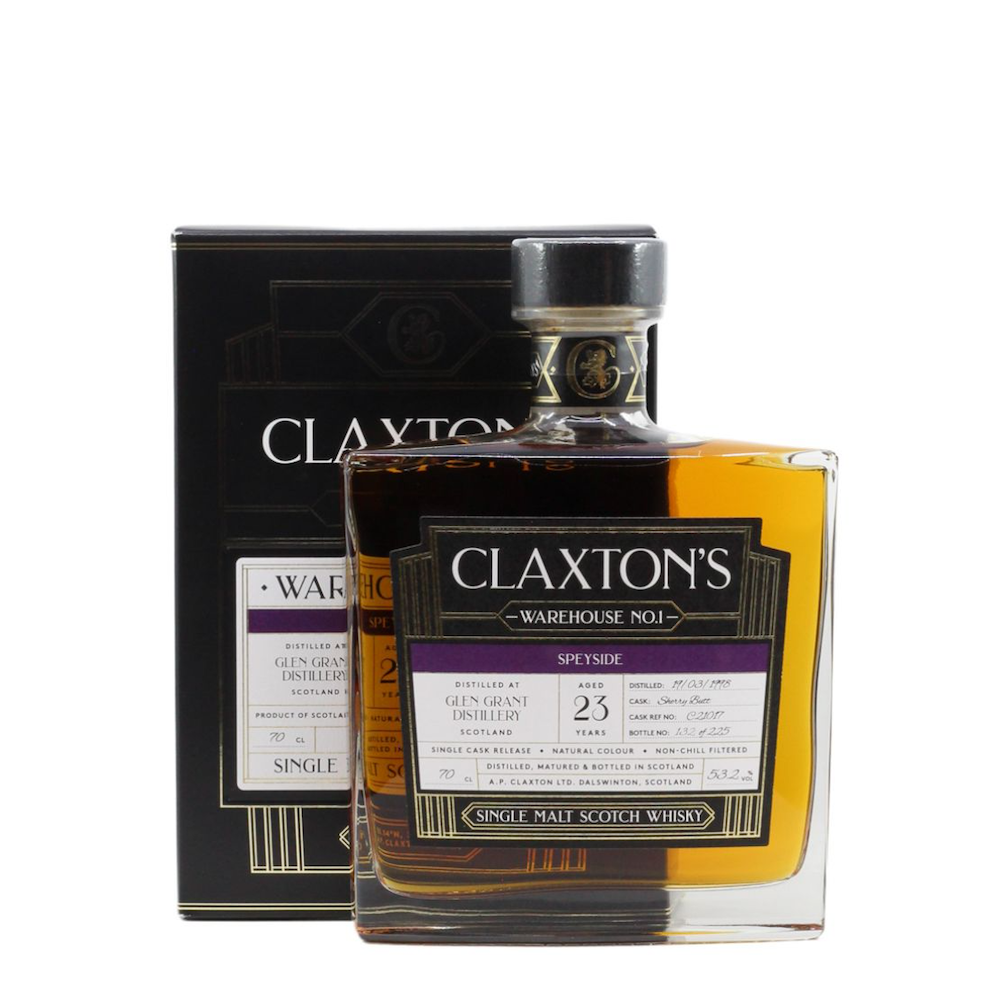 Glen Grant 23 Year Old 1998 Sherry Butt - Claxton's