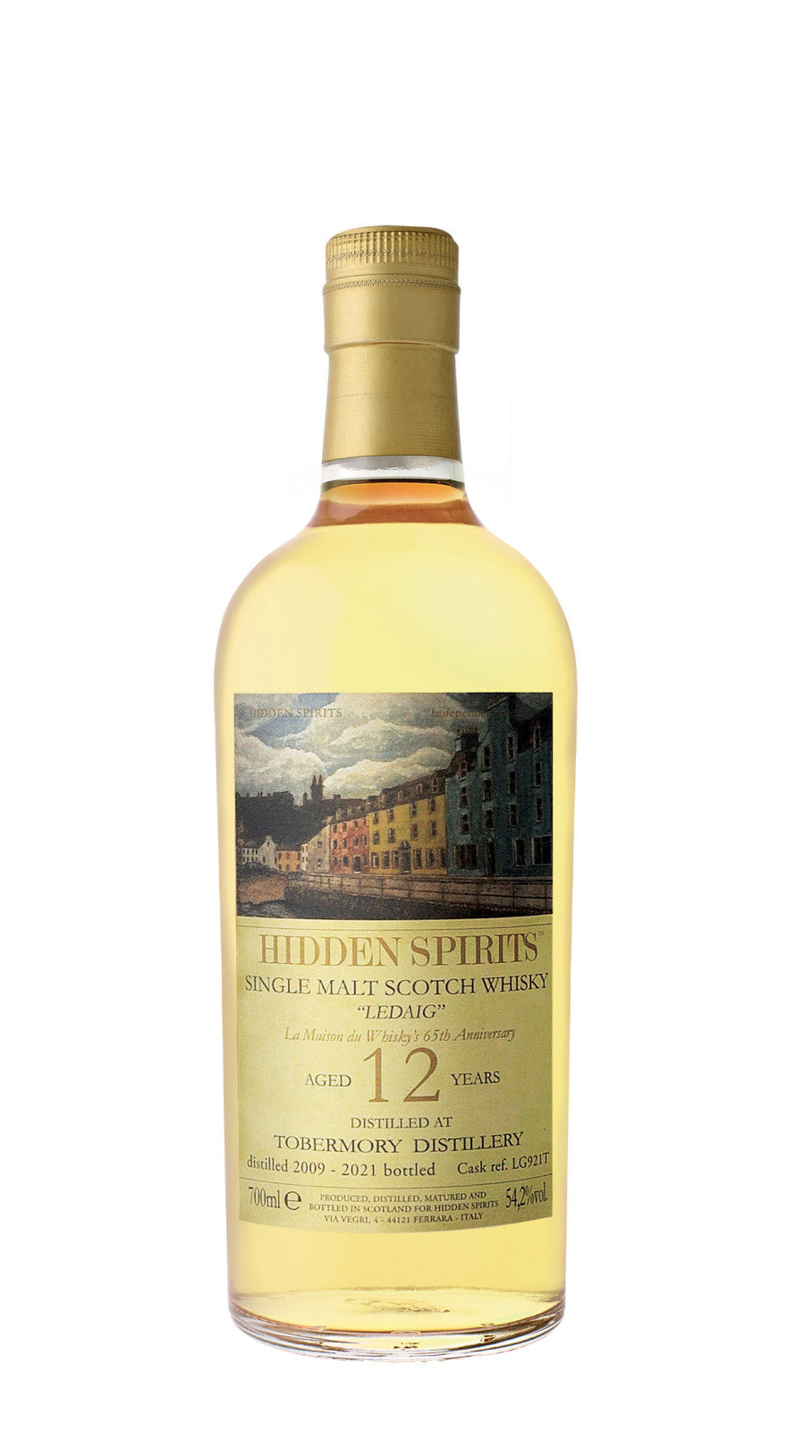 Ledaig 12 Year Old 2009 - Hidden Spirits – SPIRITED