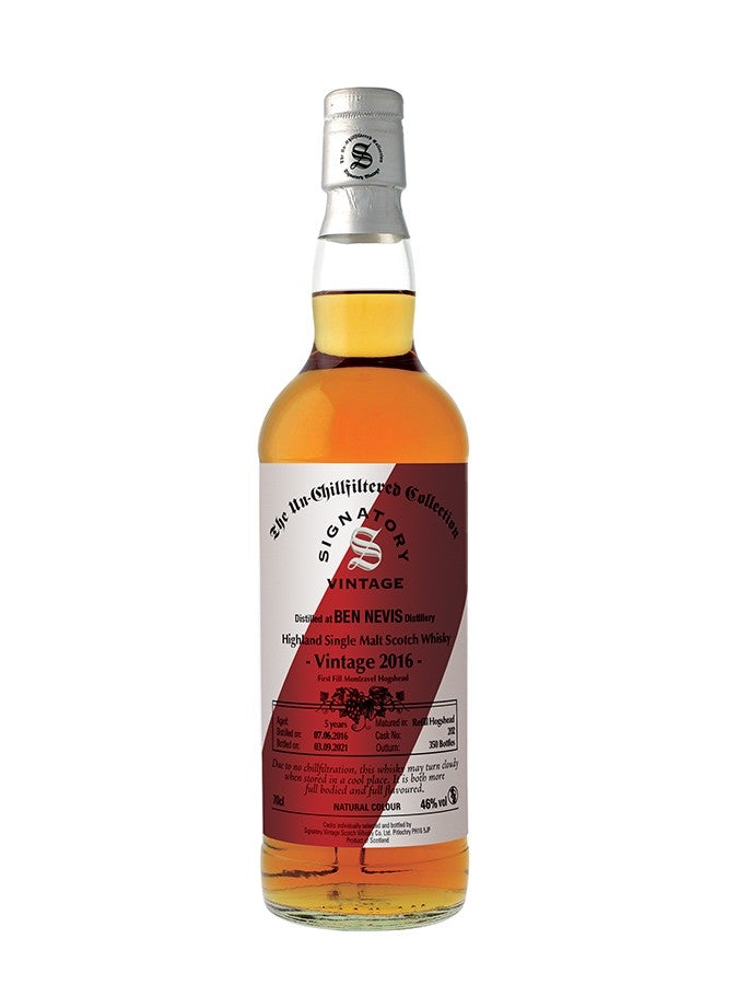 Ben Nevis 5 Year Old 2016 (Peated) Montravel Wine Cask S.V.