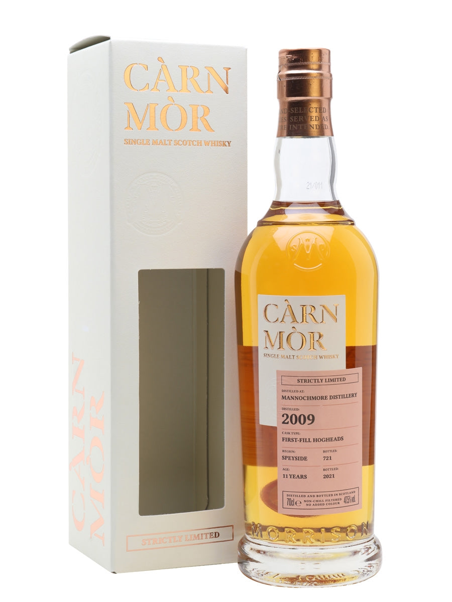 Mannochmore 11 Year Old 2009 - Strictly Limited (Carn Mor)